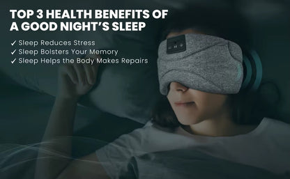 SleepMask Pro – Bluetooth White Noise Eye Mask