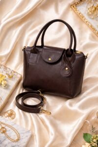 The Petite Glam Satchel: Premium 2-in-1 Handbag